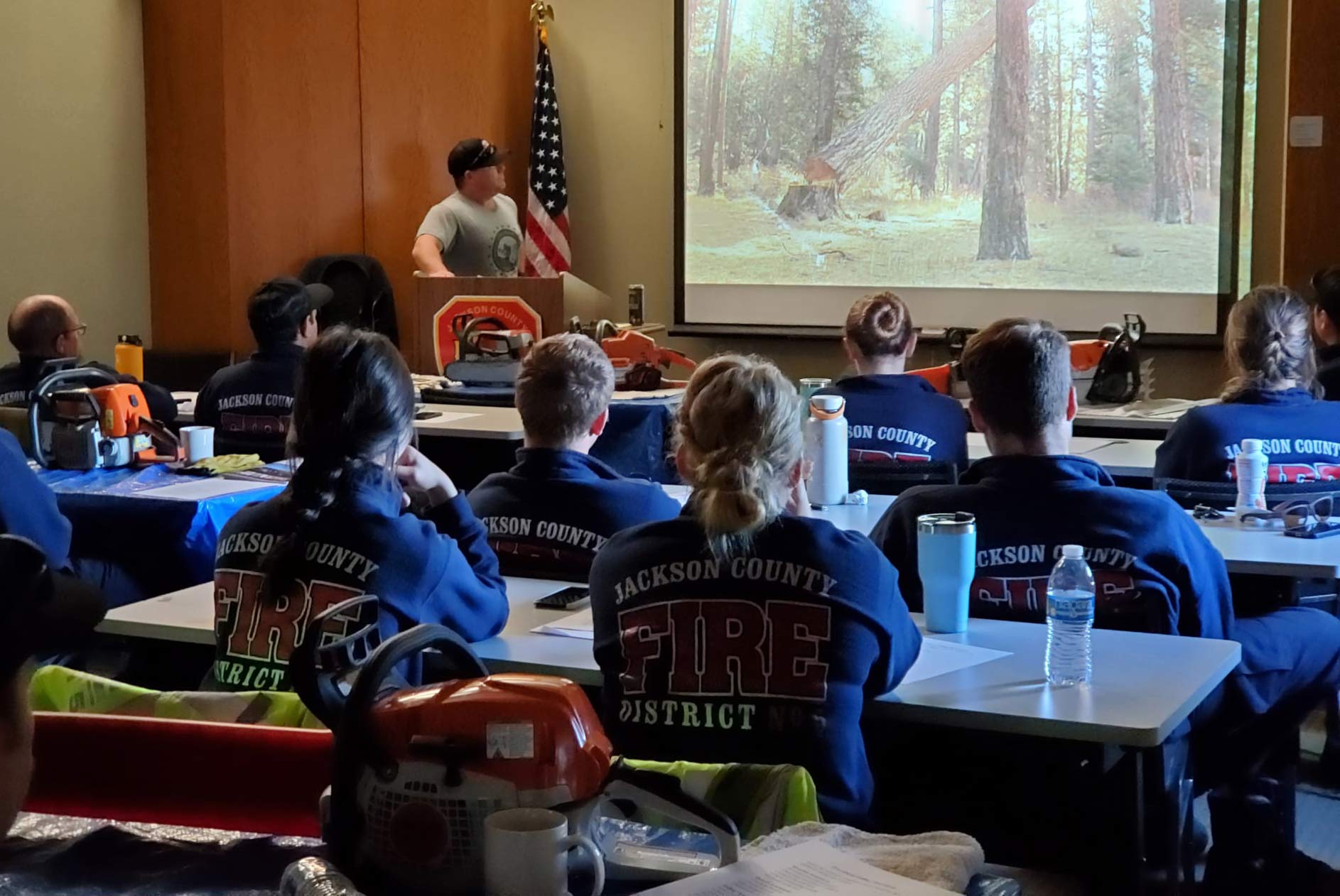 Oregon Fire Fighter Apprenticeship program with Lomakatsi Restoration Project 
